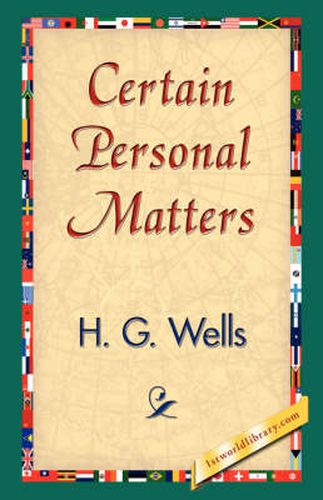 Cover image for Certain Personal Matters