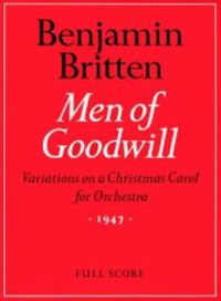 Cover image for Men of Goodwill: (Score)