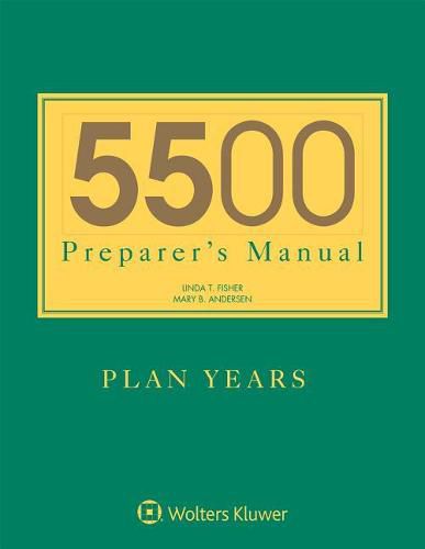 Cover image for 5500 Preparer's Manual for 2017 Plan Years