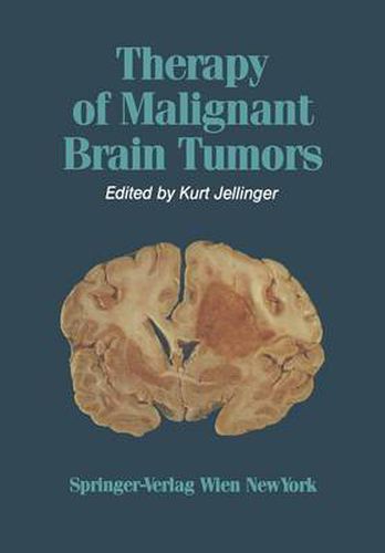 Cover image for Therapy of Malignant Brain Tumors