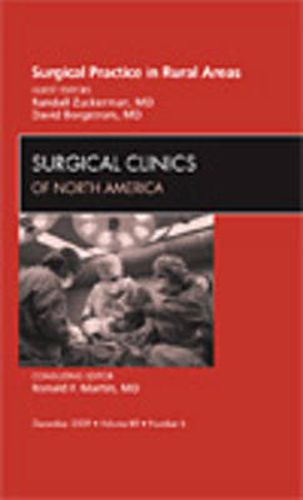 Cover image for Surgical Practice in Rural Areas, An Issue of Surgical Clinics
