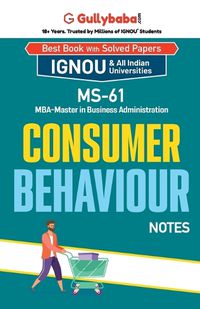 Cover image for MS-61 Consumer Behaviour