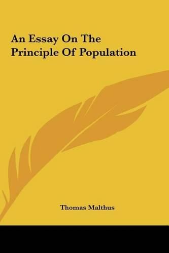 Cover image for An Essay on the Principle of Population