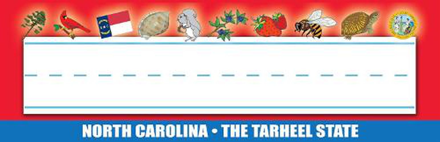 Cover image for North Carolina Nameplates - Pack of 36