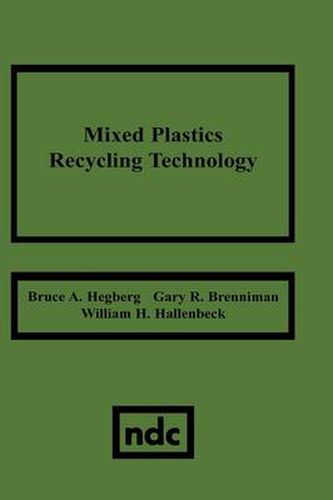 Cover image for Mixed Plastics Recycling Technology