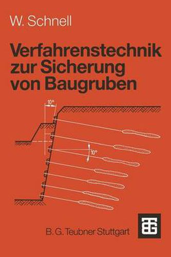 Cover image for Verfahrenstechnik zur Sicherung von Baugruben