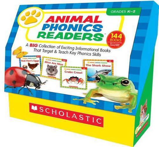Cover image for Animal Phonics Readers Class Set: A Big Collection of Exciting Informational Books That Target & Teach Key Phonics Skills