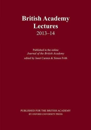 Cover image for British Academy Lectures 2013-14