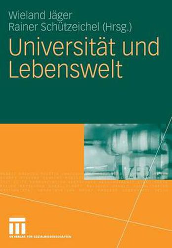 Cover image for Universitat Und Lebenswelt: Festschrift Fur Heinz Abels