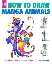 Cover image for How to Draw Manga Animals: A Beginner's Guide to Creating Characters
