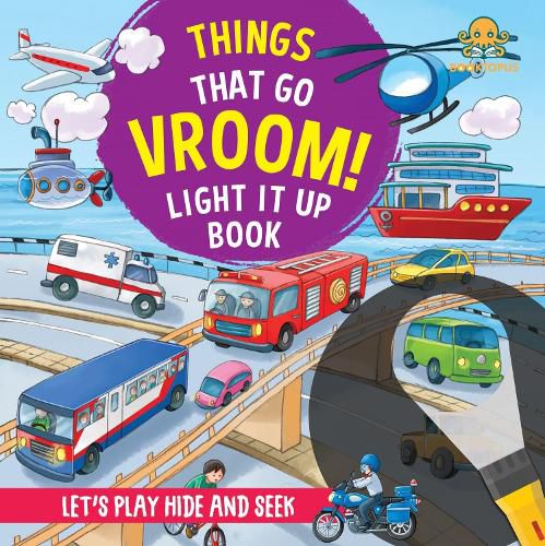 Cover image for Things That Go Vroom! Light It Up Book