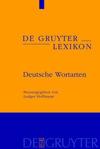 Cover image for Handbuch der deutschen Wortarten