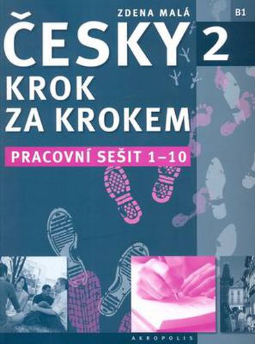 Cover image for New Czech Step-by-Step 2. Workbook 1 - lessons 1-10