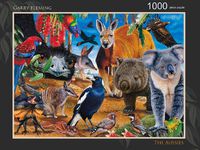 Cover image for The Aussies 1000pc Puzzle