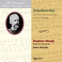 Cover image for Tchaikovsky Three Piano Concertos Concert Fantasia