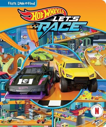 Cover image for Hot Wheels Let's Race: First Look and Find