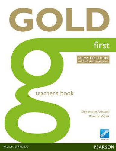 Cover image for Gold First New Edition Teacher's Book