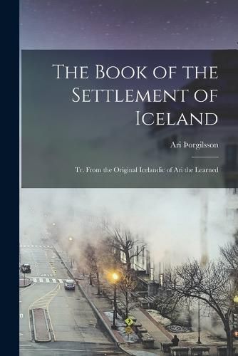 Cover image for The Book of the Settlement of Iceland