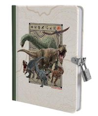 Cover image for Jurassic World Invisible Ink Lock & Key Diary