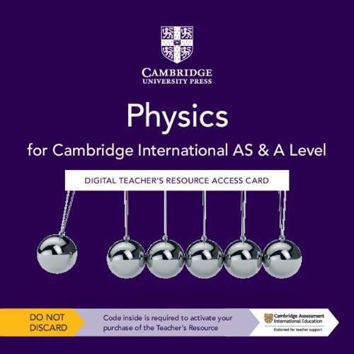 Cover image for Cambridge International AS & A Level Physics Digital Teacher's Resource Access Card