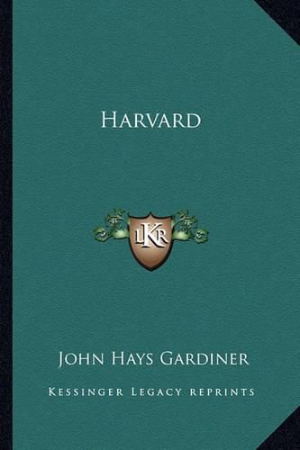 Cover image for Harvard