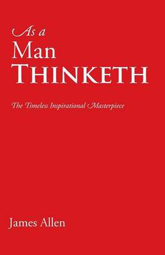 Cover image for As a Man Thinketh