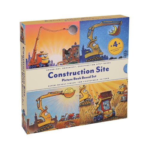 Cover image for Construction Site Picture Book Boxed Set