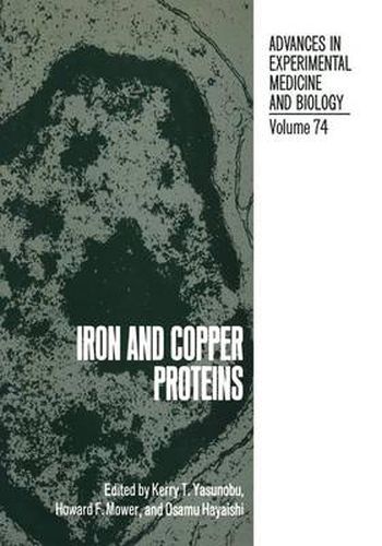 Cover image for Iron and Copper Proteins