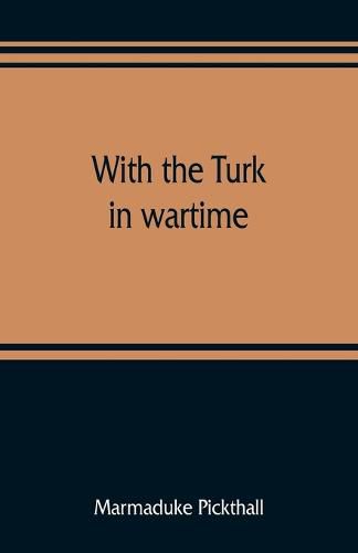 Cover image for With the Turk in wartime