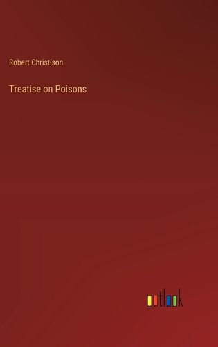 Cover image for Treatise on Poisons