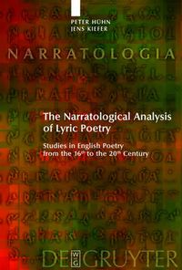 Cover image for The Narratological Analysis of Lyric Poetry: Studies in English Poetry from the 16th to the 20th Century
