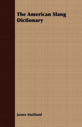 Cover image for The American Slang Dictionary