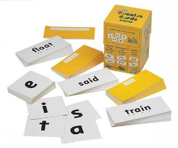 Jolly Phonics Cards in Print Letters