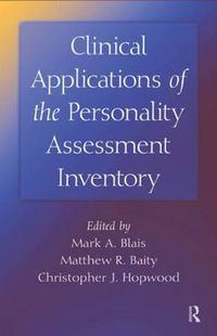 Cover image for Clinical Applications of the Personality Assessment Inventory