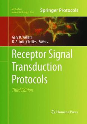 Cover image for Receptor Signal Transduction Protocols: Third Edition