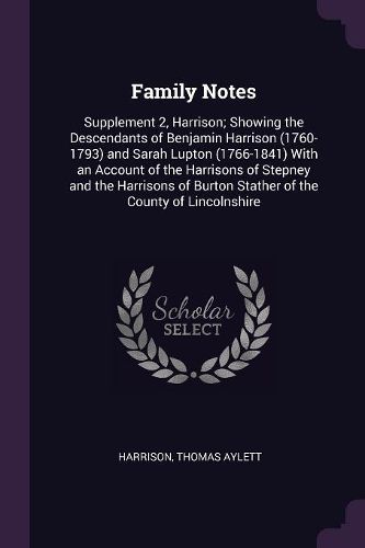 Cover image for Family Notes