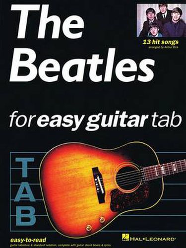 Cover image for The Beatles for Easy Guitar Tab