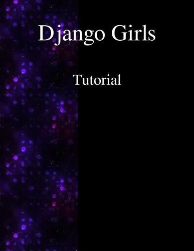 Cover image for Django Girls Tutorial