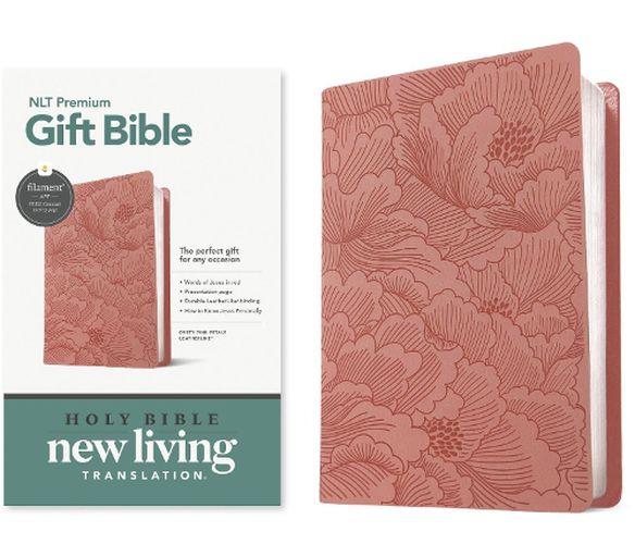 Cover image for NLT Premium Gift Bible, Filament Enabled, Dusty Pink