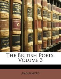 Cover image for The British Poets, Volume 3