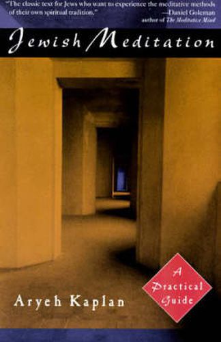 Cover image for Jewish Meditation: A Practical Guide