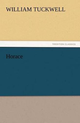 Cover image for Horace