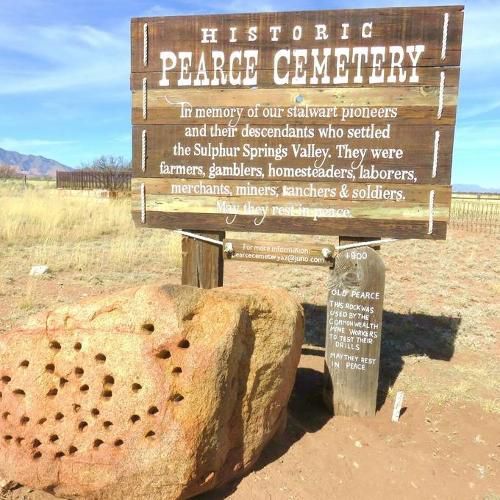 Cover image for The Historic Pearce Cemetery