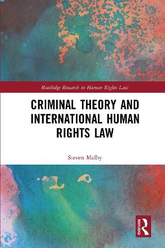 Cover image for Criminal Theory and International Human Rights Law