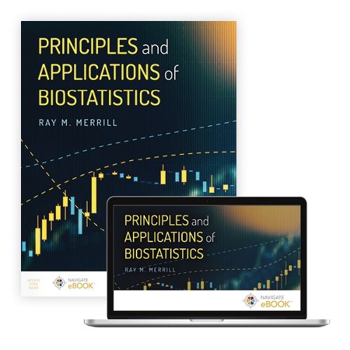 Cover image for Principles and Applications of Biostatistics