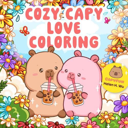 Cover image for Cozy Capy Love Coloring