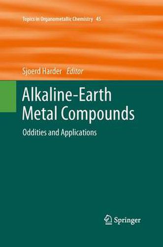 Cover image for Alkaline-Earth Metal Compounds: Oddities and Applications