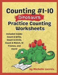 Cover image for Counting #1-10 - Dinosaurs
