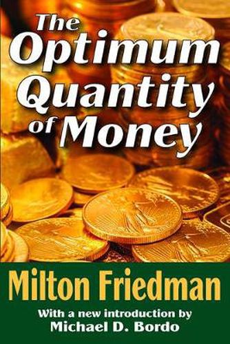 Cover image for The Optimum Quantity of Money