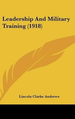 Leadership and Military Training (1918)